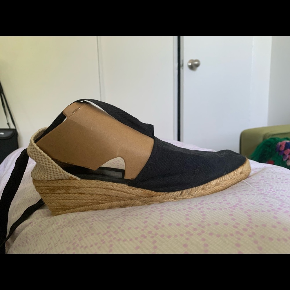 Spanish Calzados Fernández espadrilles, black, size 40 - Picture 3 of 6